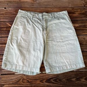 Men’s Nautica Classic Fit Light Green Cargo Deck Shorts Size 34 x 19